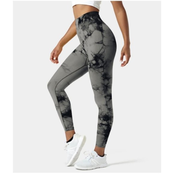 HALARA Pants - Halara Tie-Dye Seamless Flow Super High Waist Tie Dye Yoga Leggings Size S NWT